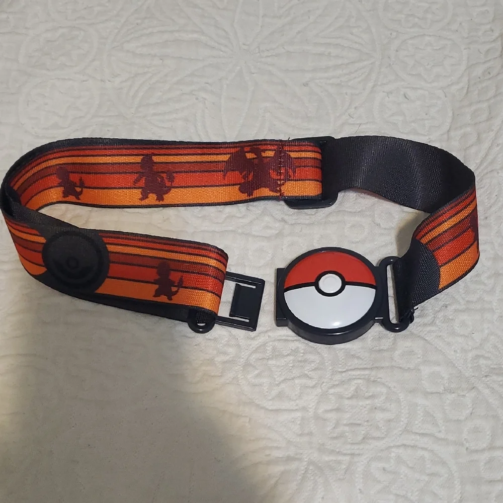 Pokemon Red and Black Kids Belt